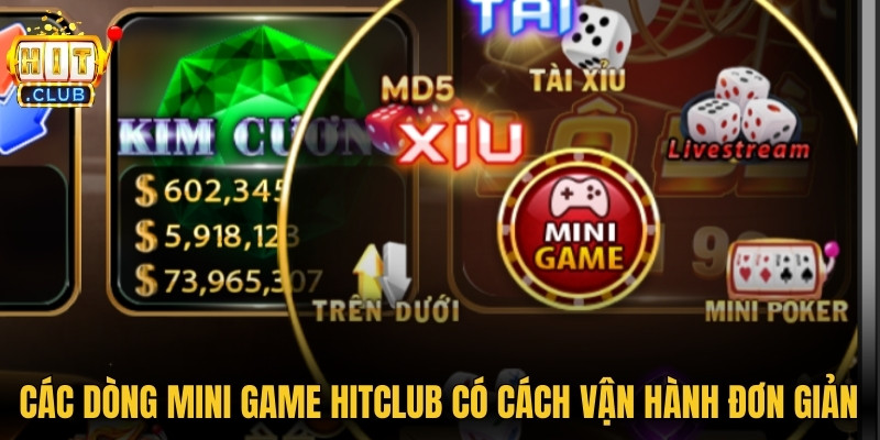 Hitclub - Link Web Tải Hit Club Chính Hãng Mới Nhất 2026 7 Các dòng mini game Hitclub có cách vận hành đơn giản