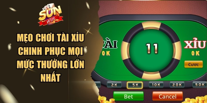 Mẹo Chơi Tài Xỉu Chinh Phục Mọi Mức Thưởng Lớn Nhất 1 Mẹo Chơi Tài Xỉu